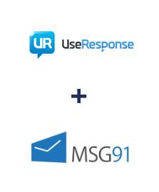 Einbindung von UseResponse und MSG91