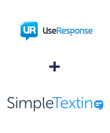 Einbindung von UseResponse und SimpleTexting