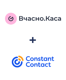 Einbindung von Вчасно.Каса und Constant Contact