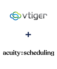 Einbindung von vTiger CRM und Acuity Scheduling