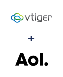 Einbindung von vTiger CRM und AOL