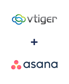 Einbindung von vTiger CRM und Asana