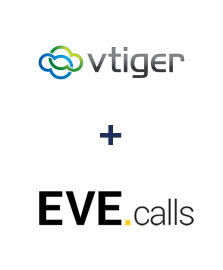 Einbindung von vTiger CRM und Evecalls