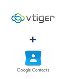 Einbindung von vTiger CRM und Google Contacts