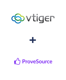 Einbindung von vTiger CRM und ProveSource