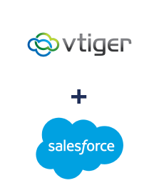 Einbindung von vTiger CRM und Salesforce CRM