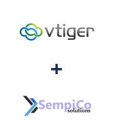 Einbindung von vTiger CRM und Sempico Solutions