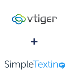 Einbindung von vTiger CRM und SimpleTexting