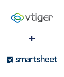 Einbindung von vTiger CRM und Smartsheet