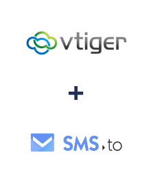Einbindung von vTiger CRM und SMS.to