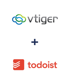 Einbindung von vTiger CRM und Todoist