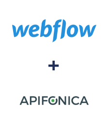 Einbindung von Webflow und Apifonica