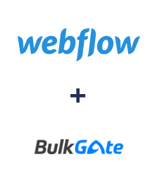 Einbindung von Webflow und BulkGate