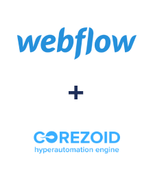 Einbindung von Webflow und Corezoid
