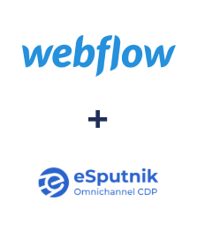 Einbindung von Webflow und eSputnik