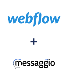 Einbindung von Webflow und Messaggio