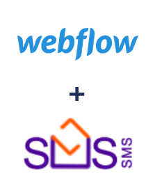 Einbindung von Webflow und SMS-SMS