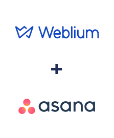 Einbindung von Weblium und Asana