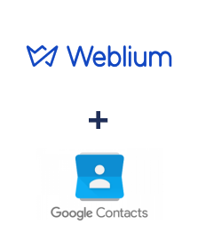 Einbindung von Weblium und Google Contacts