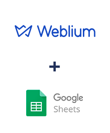 Einbindung von Weblium und Google Sheets