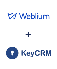 Einbindung von Weblium und KeyCRM