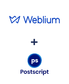 Einbindung von Weblium und Postscript