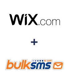 Einbindung von Wix und BulkSMS