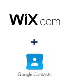 Einbindung von Wix und Google Contacts
