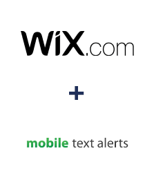 Einbindung von Wix und Mobile Text Alerts