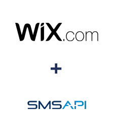 Einbindung von Wix und SMSAPI