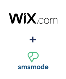 Einbindung von Wix und smsmode