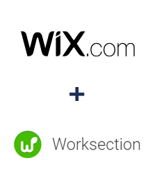 Einbindung von Wix und Worksection