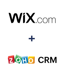 Einbindung von Wix und ZOHO CRM
