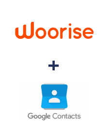 Einbindung von Woorise und Google Contacts