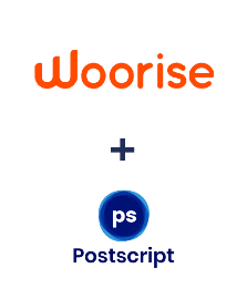 Einbindung von Woorise und Postscript