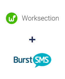 Einbindung von Worksection und Burst SMS