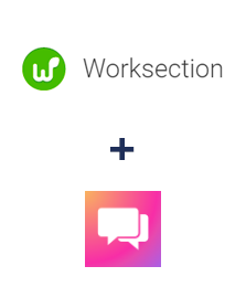 Einbindung von Worksection und ClickSend