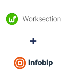 Einbindung von Worksection und Infobip
