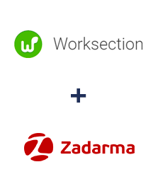 Einbindung von Worksection und Zadarma