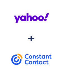 Einbindung von Yahoo! und Constant Contact