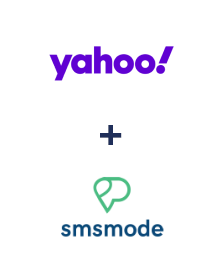 Einbindung von Yahoo! und smsmode