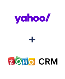 Einbindung von Yahoo! und ZOHO CRM