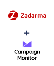 Einbindung von Zadarma und Campaign Monitor