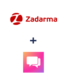Einbindung von Zadarma und ClickSend