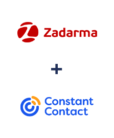 Einbindung von Zadarma und Constant Contact