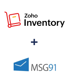 Einbindung von ZOHO Inventory und MSG91