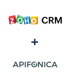 Einbindung von ZOHO CRM und Apifonica