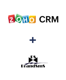 Einbindung von ZOHO CRM und BrandSMS 