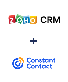 Einbindung von ZOHO CRM und Constant Contact