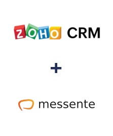 Einbindung von ZOHO CRM und Messente